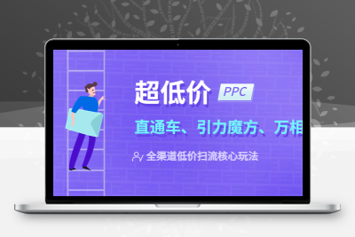 2023超低价·ppc—“直通车、引力魔方、万相台”全渠道·低价扫流核心玩法