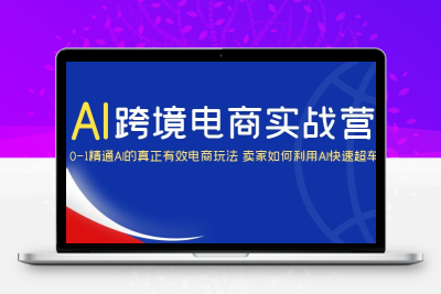 AI·跨境电商实操营：0-1精通Al的真正有效电商玩法 卖家如何利用Al快速超车