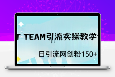 ST TEAM引流实操课，日引流网创粉100+