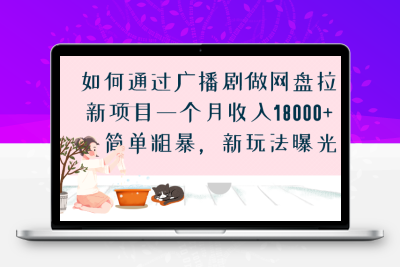 如何通过广播剧做网盘拉新项目一个月收入18000+，简单粗暴，新玩法曝光