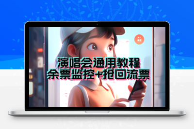 演唱会通用_余票监控+抢回流票（教程+软件）